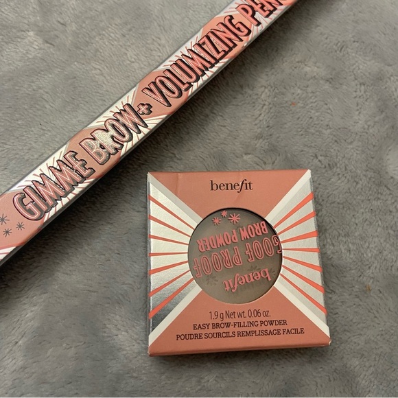 New! Benefit gimme brow volumizing pencil goof proof powder 27616 - Picture 4 of 12